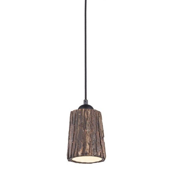 Люстра Wood Log Pendant Коричневый в Уфе | Loft Concept 