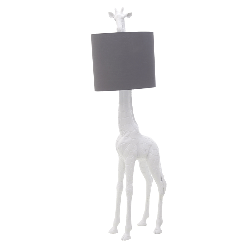 Торшер White Giraffe Floor lamp Белый Серый в Уфе | Loft Concept 