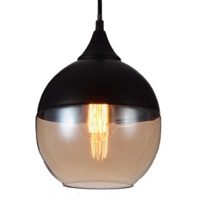 Подвесной светильник Smoke Glass Light Pendant Sphere  в Уфе | Loft Concept 