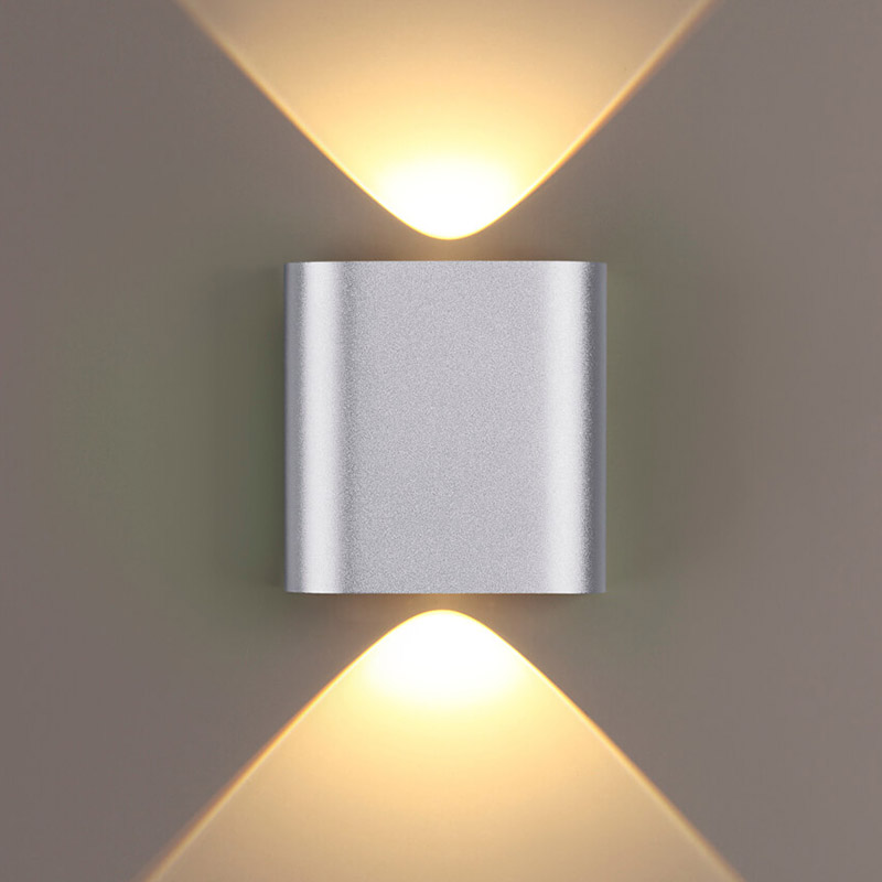 Бра Obverse Silver Square Wall lamp Серебряный в Уфе | Loft Concept 