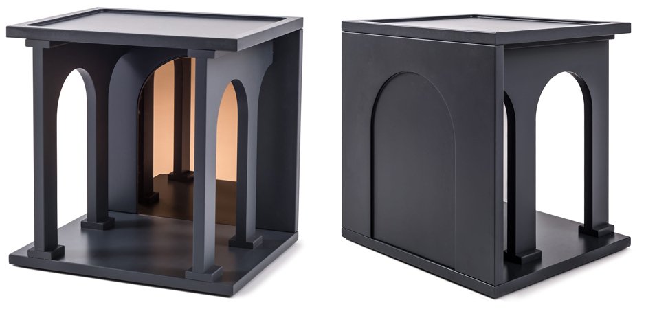 Полка Seletti Renaissance Single Anthracite - фото №2