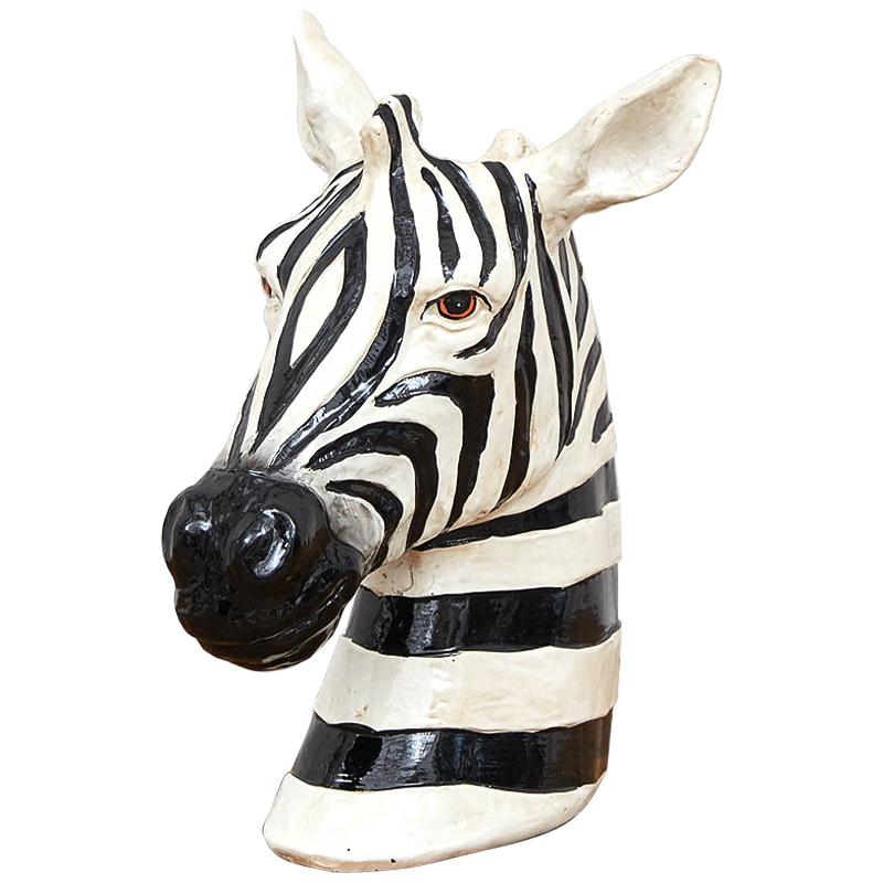 Статуэтка Zebra Statuette Черно-белый в Уфе | Loft Concept 