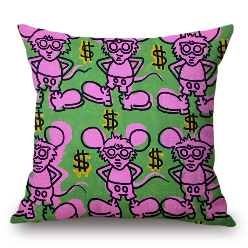 Подушка Keith Haring 12 Мульти в Уфе | Loft Concept 