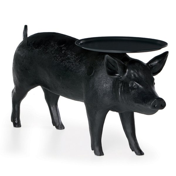 Кофейный стол Moooi Pig Table Черный матовый в Уфе | Loft Concept 