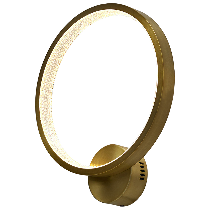 Бра Ring Light Gold Sconce Золотой в Уфе | Loft Concept 