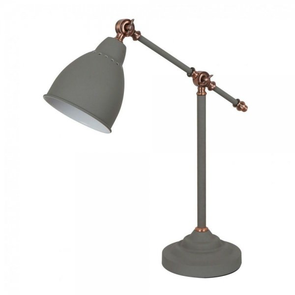 Настольная лампа Holder Table Lamp Grey Серый в Уфе | Loft Concept 