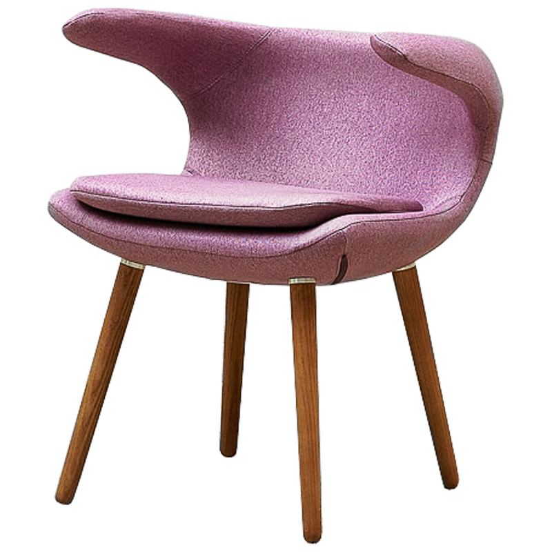 Стул Roidh Stool purple Сиреневый Коричневый в Уфе | Loft Concept 