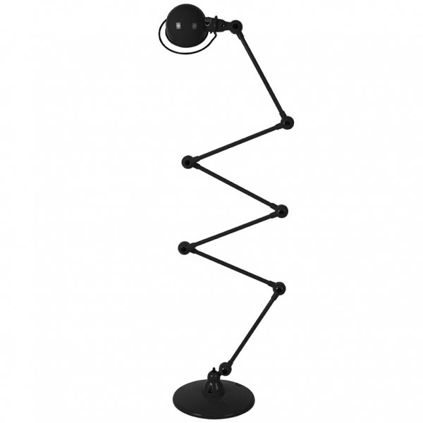 Торшер Zigzag Floor Lamp Черный в Уфе | Loft Concept 