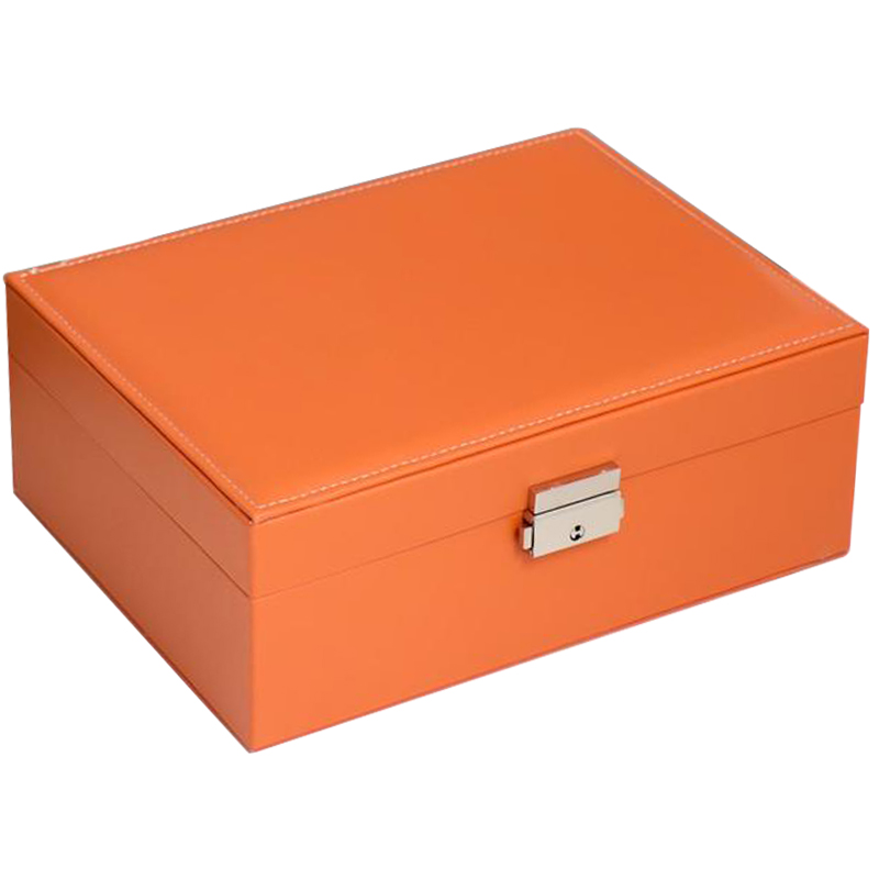 Шкатулка Auburn Jewerly Organizer Box orange Оранжевый в Уфе | Loft Concept 