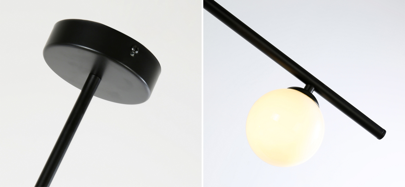 Люстра TRIBES CHANDELIER 2 вида плафонов - фото