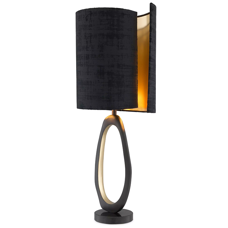 Настольная лампа Eichholtz Table Lamp Kilian Черный Латунь в Уфе | Loft Concept 