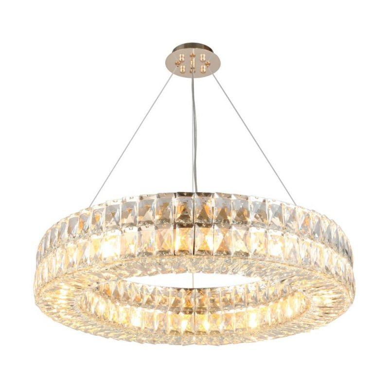 Люстра Crystal Regena Gold Chandelier Прозрачный Золотой в Уфе | Loft Concept 