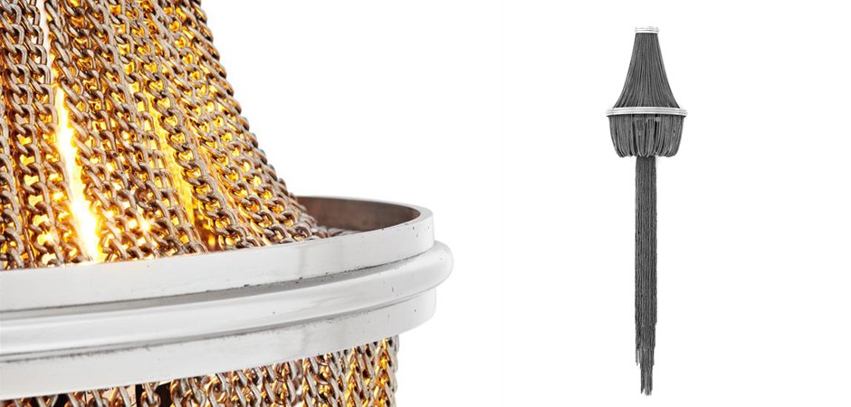 Бра Wall Lamp Martinez Nickel - Loft-Concept в Уфе