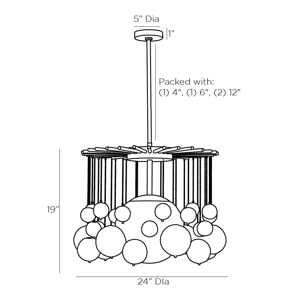 Люстра Arteriors MIRA CHANDELIER в Уфе