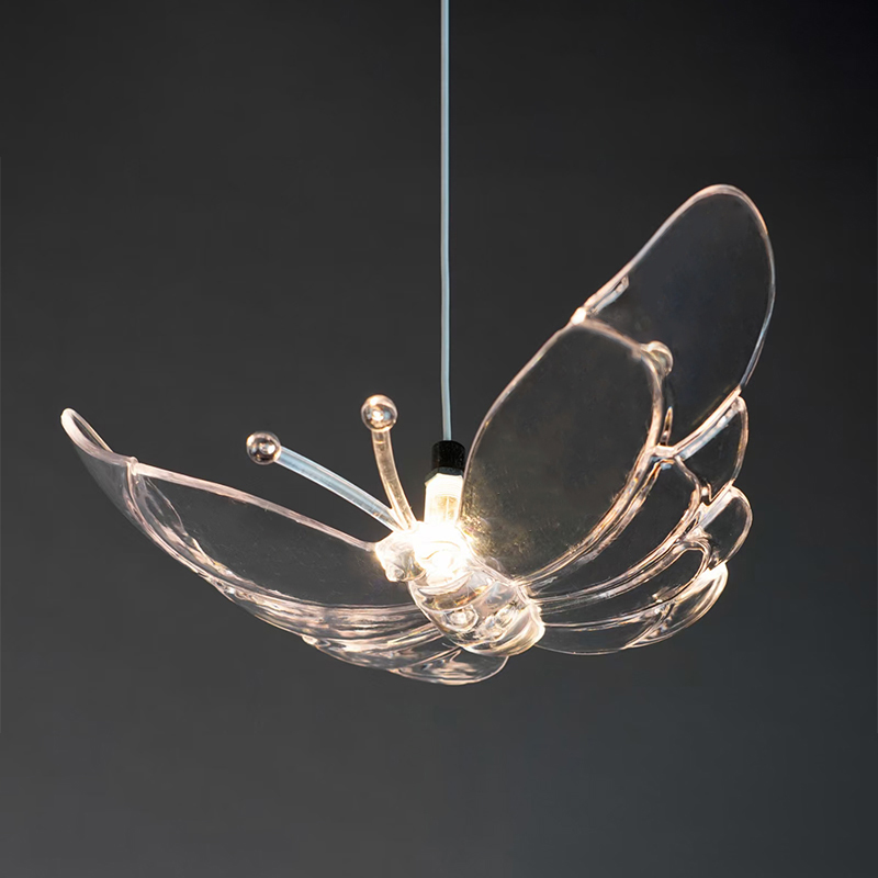 Butterfly Double Pendant Lamp E Прозрачный в Уфе | Loft Concept 