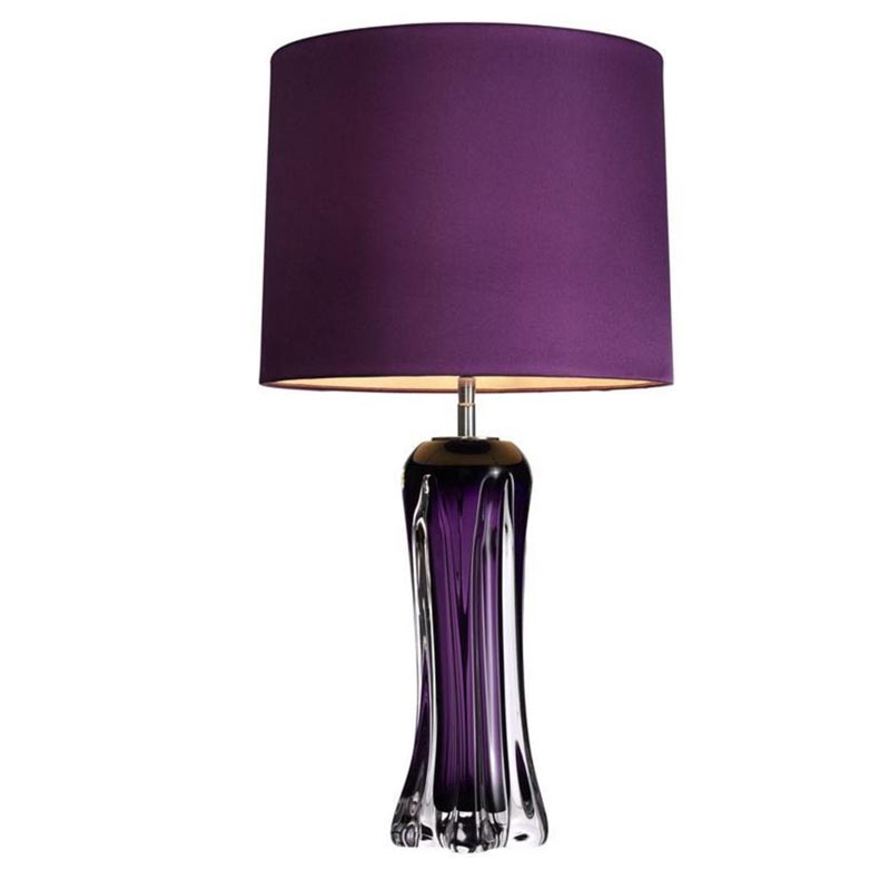 Настольная лампа Vivian Table Lamp Фиолетовый в Уфе | Loft Concept 