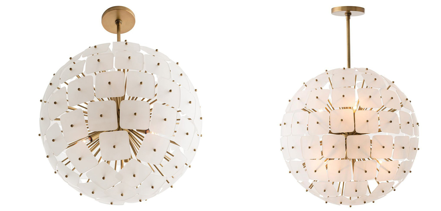 Люстра Sputnik Square Matt Chandelier - фото