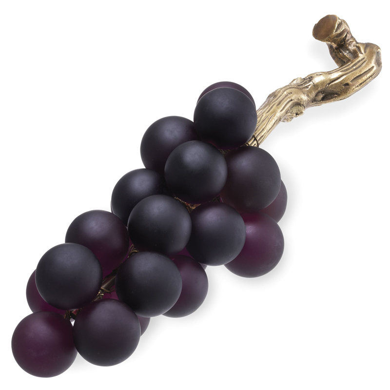 Аксессуар Eichholtz Object french grapes Purple Пурпурно-фиолетовый Винтажная латунь в Уфе | Loft Concept 