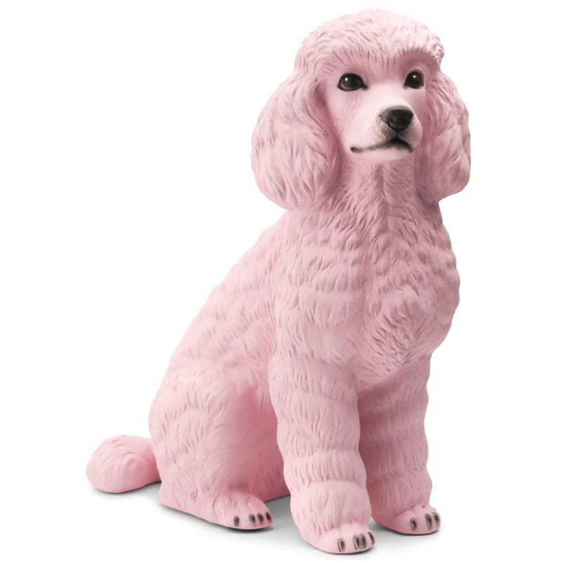 Статуэтка Abhika Poodle Bisc. Pink Розовый в Уфе | Loft Concept 