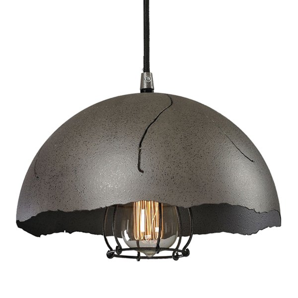 Подвесной светильник Uneven Edge Loft Pendant lamp Графит в Уфе | Loft Concept 