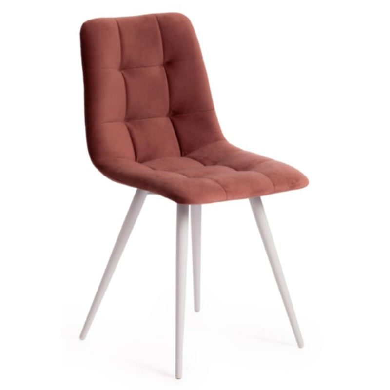 Стул Nancy Coral Chair Коралловый Белый в Уфе | Loft Concept 