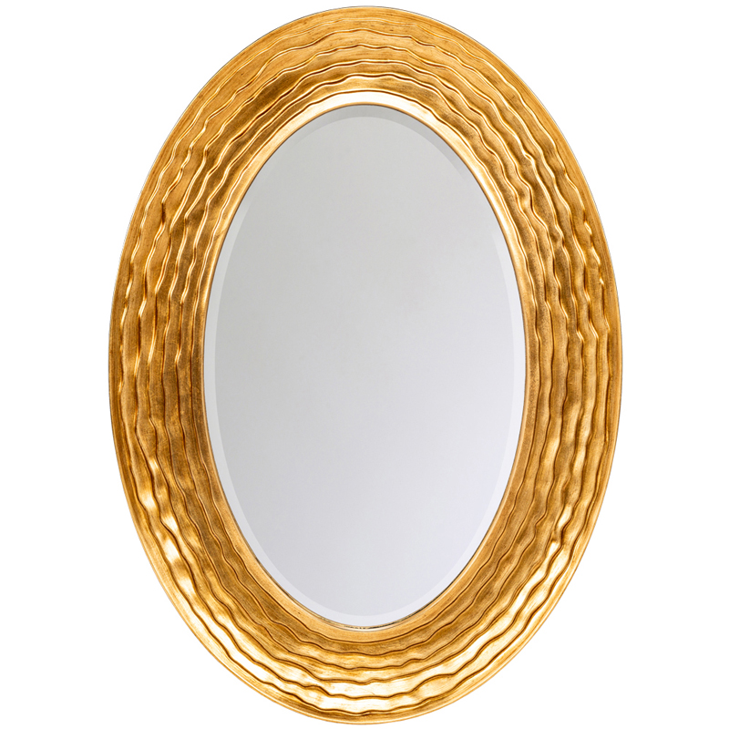 Зеркало Golden Waves Oval Mirror  в Уфе | Loft Concept 