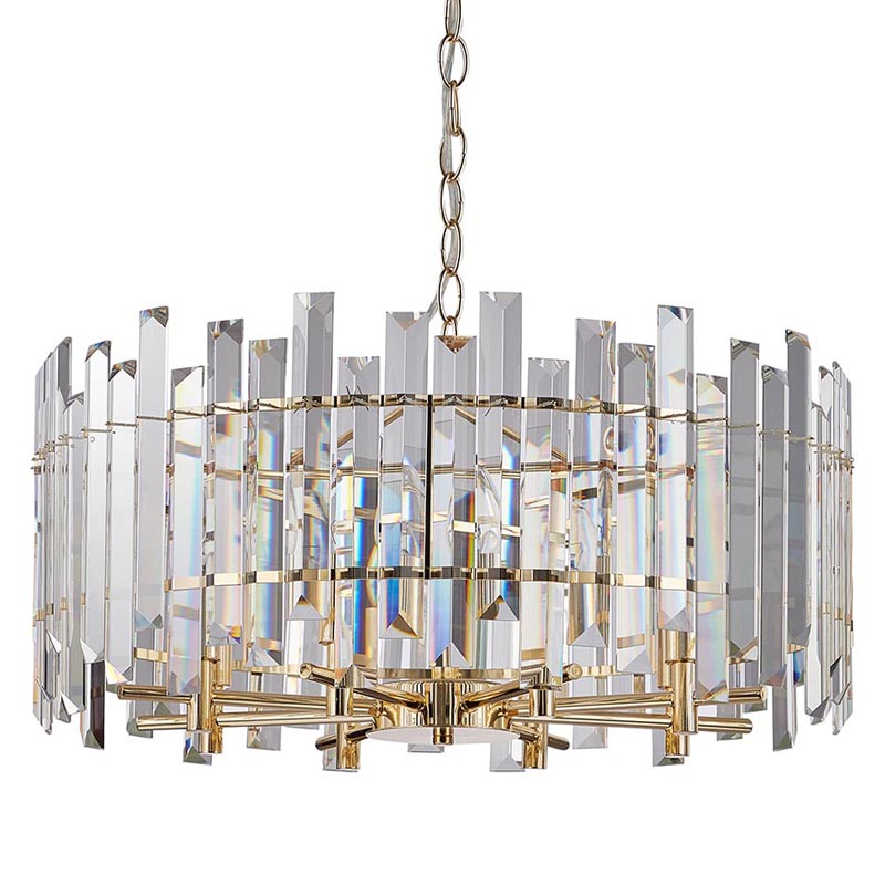 Люстра Langley Chandelier gold 60 Золотой Прозрачный в Уфе | Loft Concept 