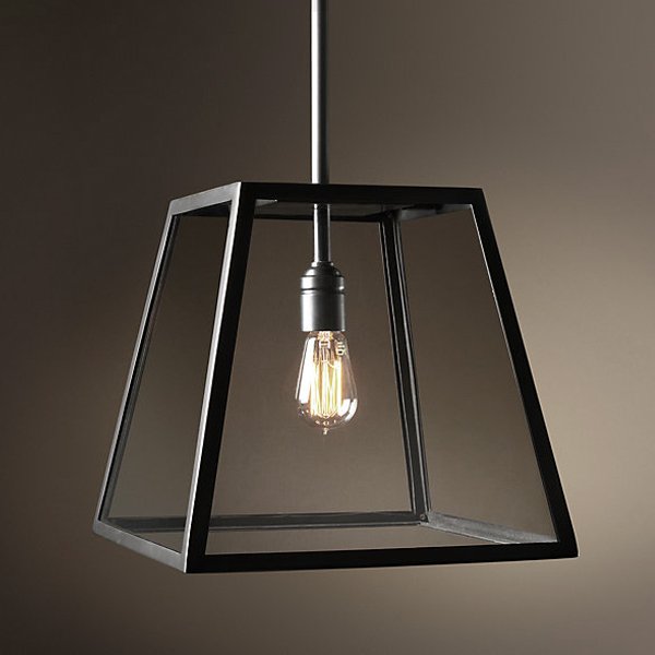 Подвесной светильник Loft Industrial Filament Pendant Черный в Уфе | Loft Concept 