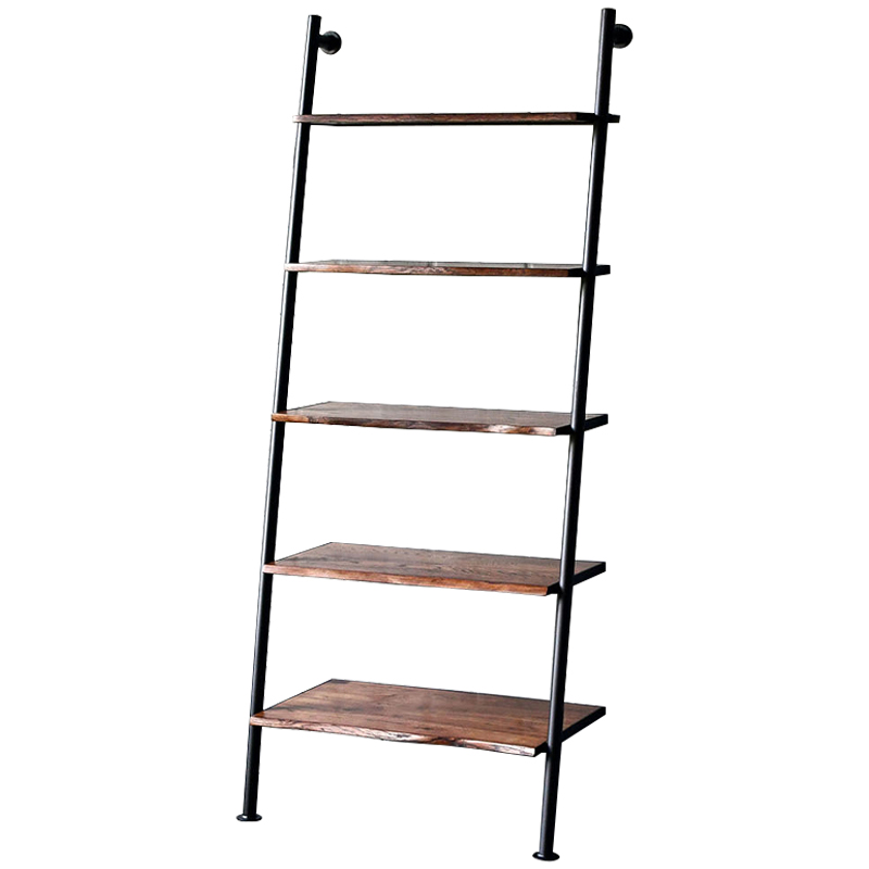 Стеллаж Talbot Industrial Metal Rust Rack Коричневый Черный в Уфе | Loft Concept 