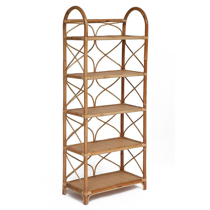 Этажерка Rattan Wicker Bookcase Древесина в Уфе | Loft Concept 