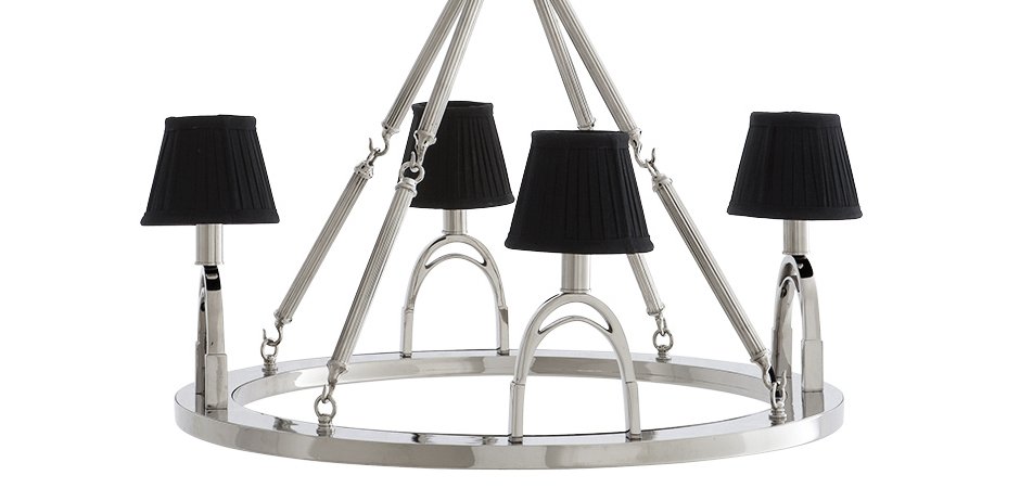 Люстра Eichholtz Chandelier Jigger Nickel - Loft-Concept в Уфе