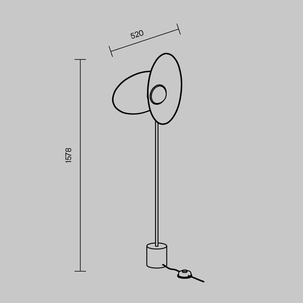 Напольный светильник Evolution 3000К 12Вт в Уфе
