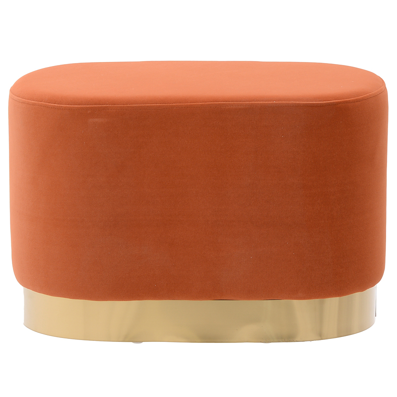 Пуф Juicy Orange Pouf Оранжевый Глянцевое золото в Уфе | Loft Concept 