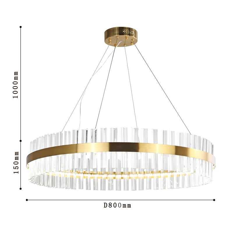 Кольцевая светодиодная люстра Ring Horizontal в Уфе