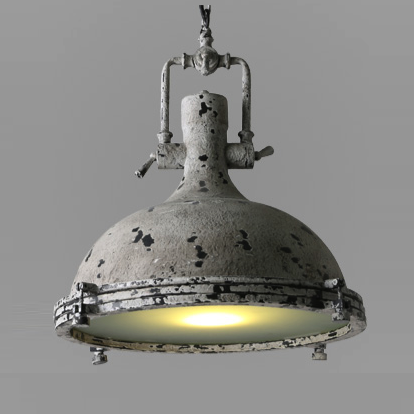 Светильник Gray Industrial Pendant Light  Postapokalipsis   в Уфе | Loft Concept 