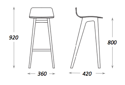 Барный стул Morph Bar Stool в Уфе