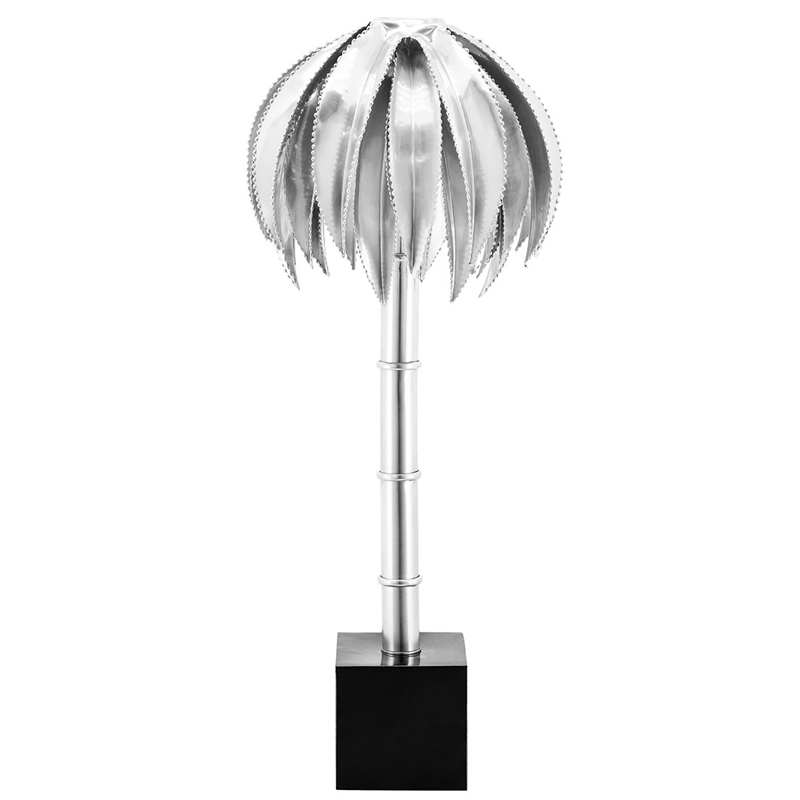 Настольная лампа TABLE LAMP PALMERY Silver Серебряный в Уфе | Loft Concept 