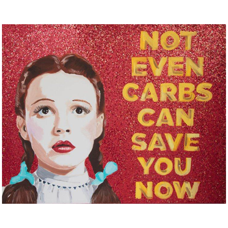 Картина “Not Even Carbs Can Save You Now” Мульти в Уфе | Loft Concept 