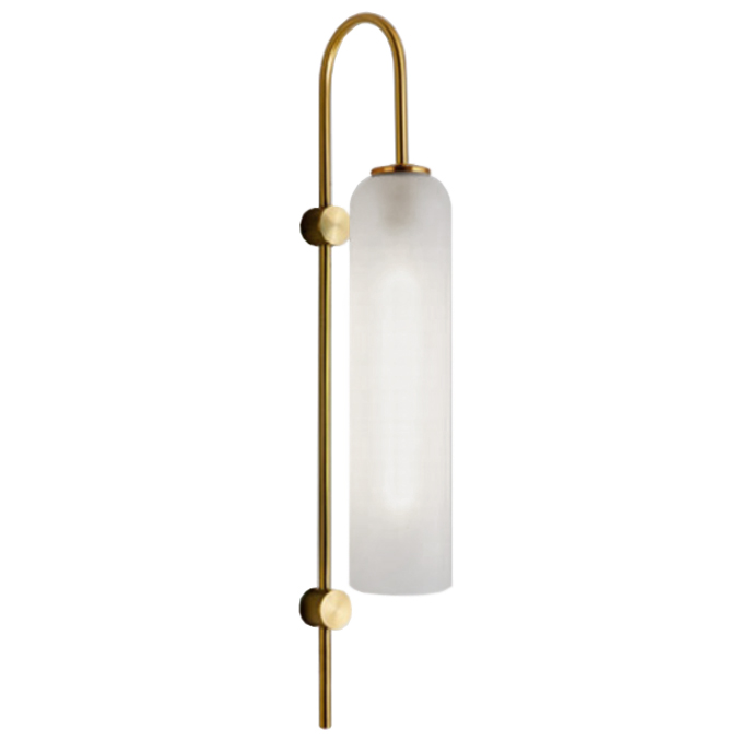 Бра ARTICOLO float Wall Sconce Snow Золотой Белый в Уфе | Loft Concept 