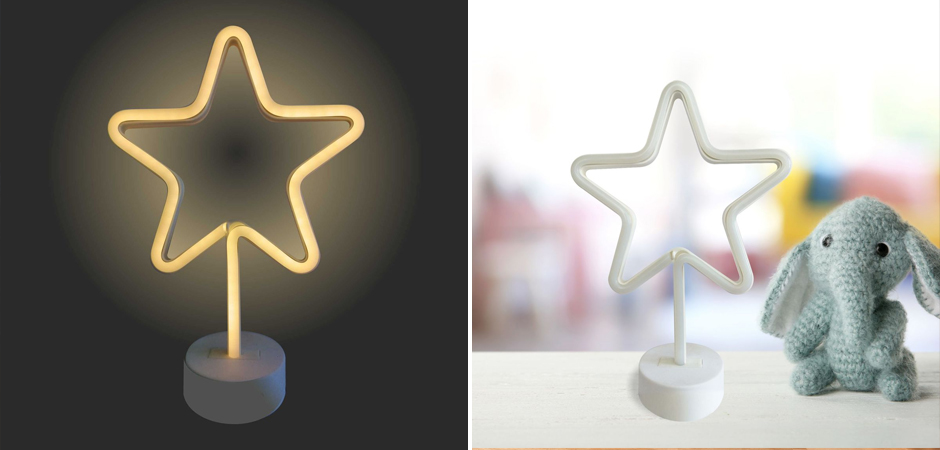 Неоновая настольная лампа Night Star - Loft-Concept в Уфе