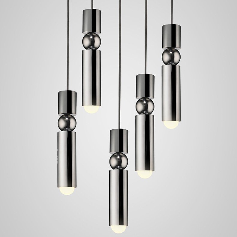 Подвесной светильник Fulcrum by Lee Broom Chrome Хром в Уфе | Loft Concept 