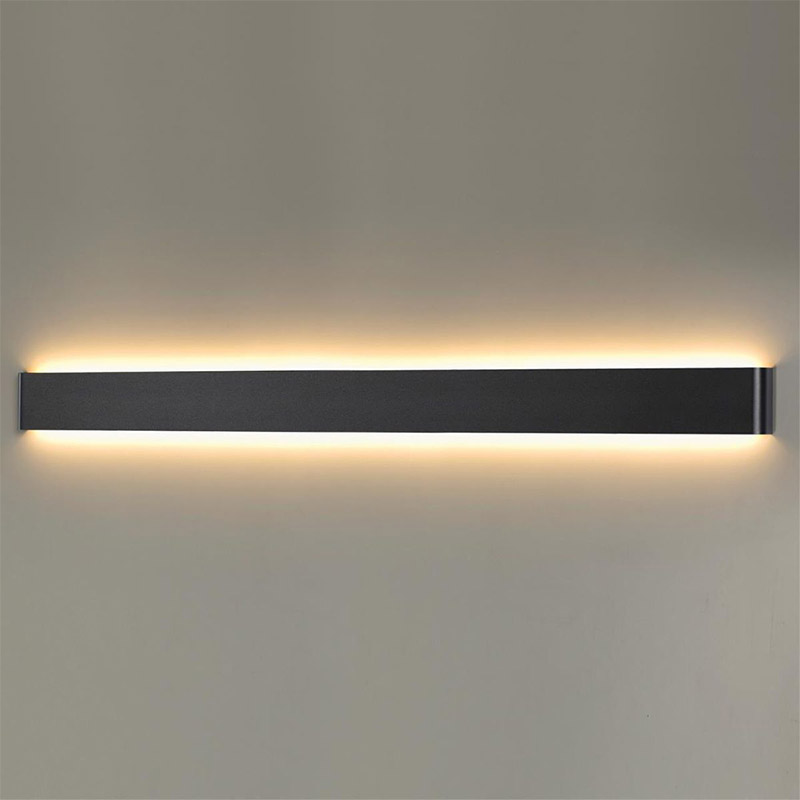 Бра Obverse Black Long Wall lamp Черный матовый в Уфе | Loft Concept 