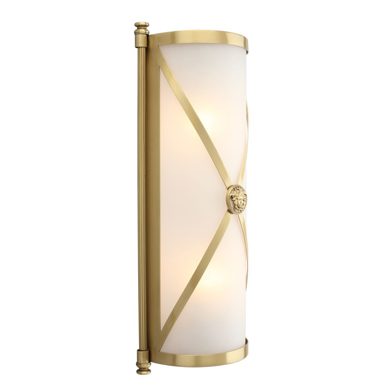 Бра Ulrico Sconce Белый Латунь в Уфе | Loft Concept 