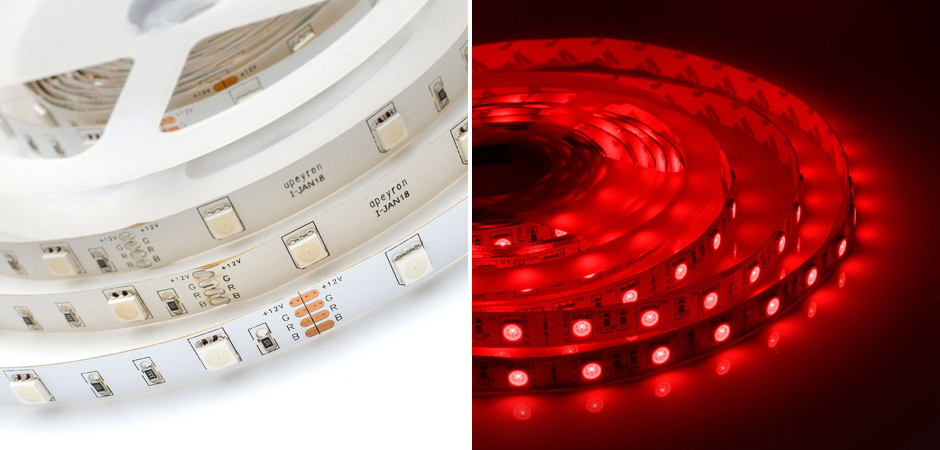 Светодиодная лента 7,2W/m 30LED/m 5050SMD разноцветная 3M - Loft-Concept в Уфе