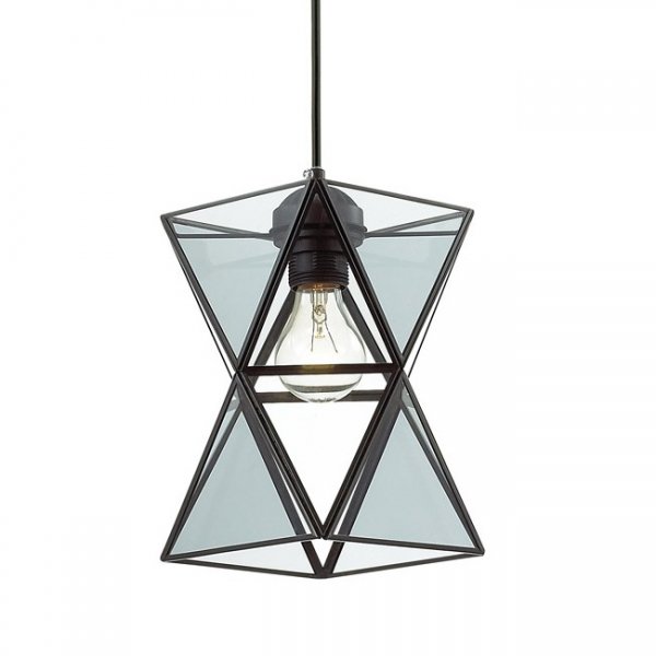 Подвесной светильник PolyPyramid Glass Pendant Прозрачный в Уфе | Loft Concept 