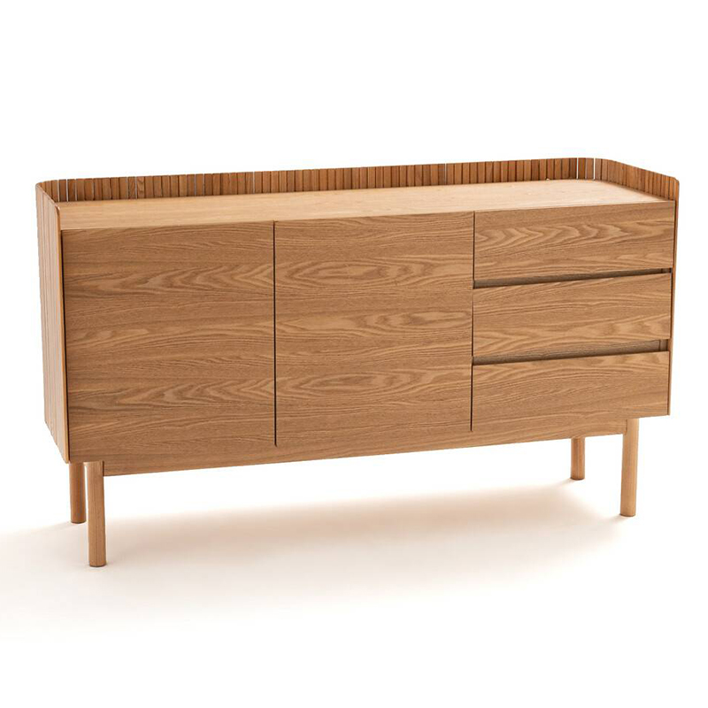 Комод в скандинавском стиле Linnea Chest of Drawers Светлый дуб Темный дуб в Уфе | Loft Concept 