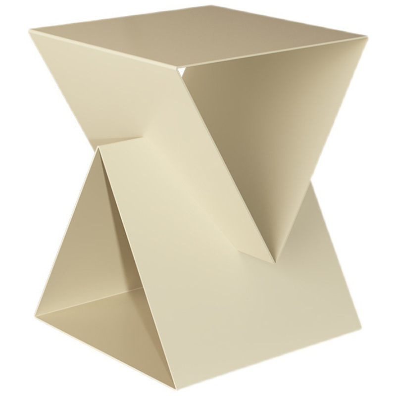 Приставной стол Two Triangles Beige Side Table Бежевый в Уфе | Loft Concept 