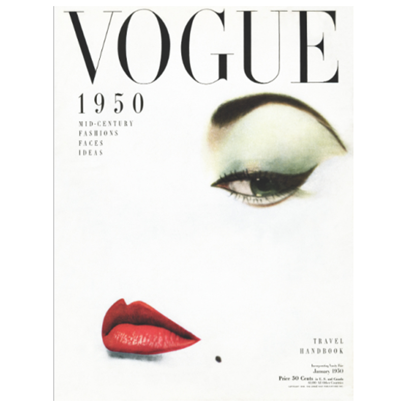 Постер Vogue Cover 1950 January  в Уфе | Loft Concept 