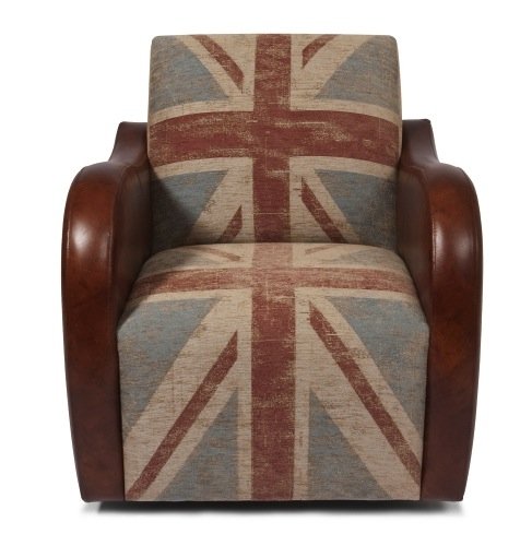 Кресло Master Jack Armchair Britannia Collection Коричневый в Уфе | Loft Concept 