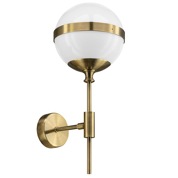 Бра Peggy Wall Lamp Gold Бронза Белый в Уфе | Loft Concept 